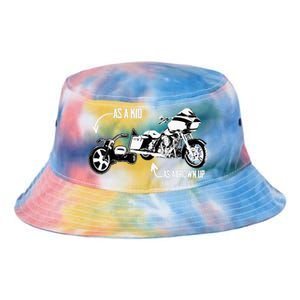 's Kid's Big Wheel Tricycle Road Glide Motorcycle Design Tie Dye Newport Bucket Hat