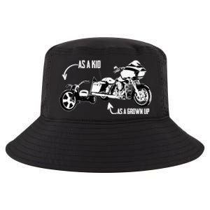 's Kid's Big Wheel Tricycle Road Glide Motorcycle Design Cool Comfort Performance Bucket Hat