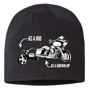 's Kid's Big Wheel Tricycle Road Glide Motorcycle Design Sustainable Beanie