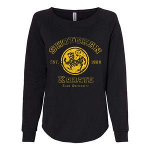 Shotokan Karate Budo University Martial Arts Design Womens California Wash Sweatshirt