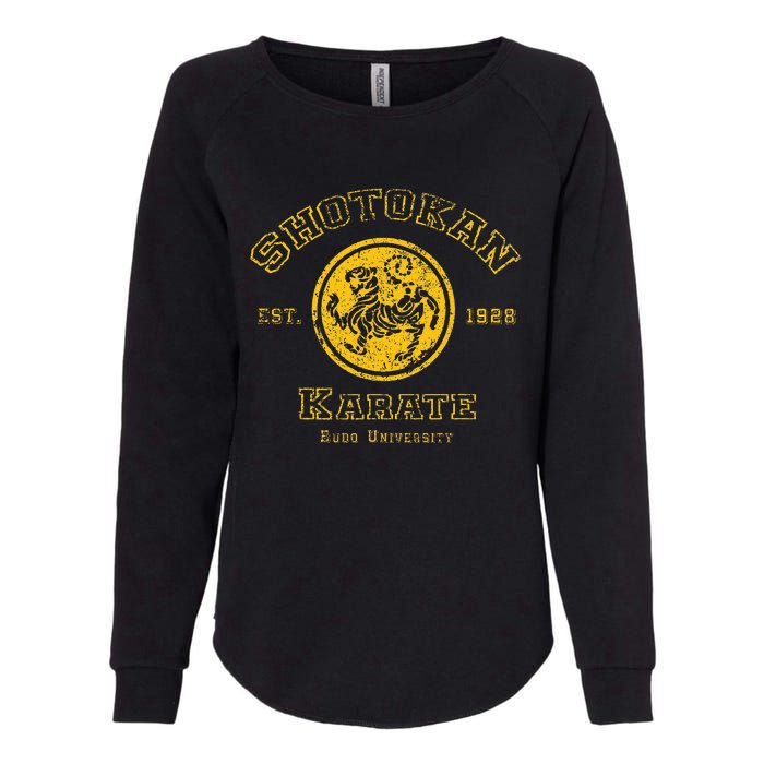 Shotokan Karate Budo University Martial Arts Design Womens California Wash Sweatshirt