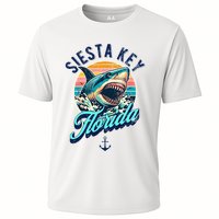 Siesta Key Beach Florida Usa Shark Cooling Performance Crew T-Shirt
