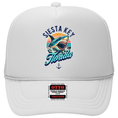 Siesta Key Beach Florida Usa Shark Trucker Hat