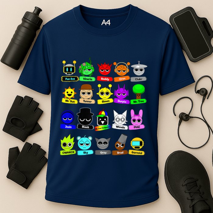 Sprun Ki Birthday This Is All Sprunk Lovely Boy And Girl Cooling Performance Crew T-Shirt