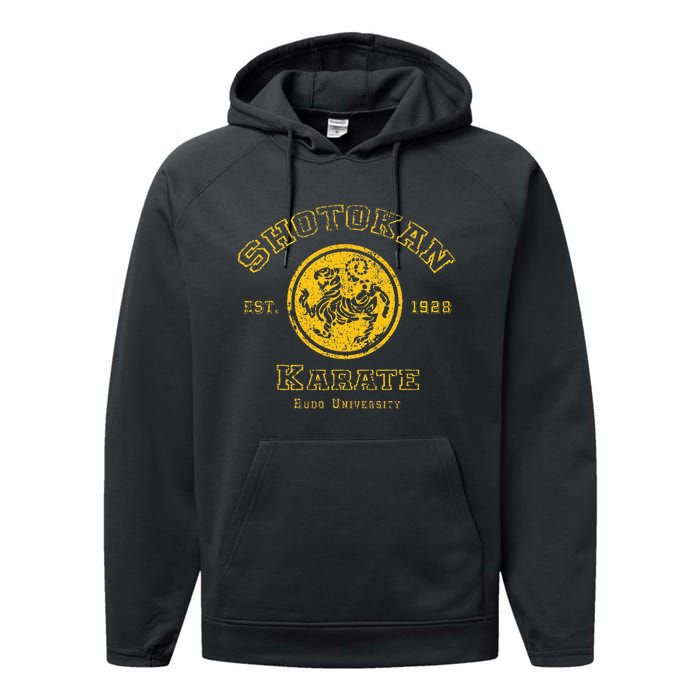 Shotokan Karate Budo University Martial Arts Performance Fleece Hoodie