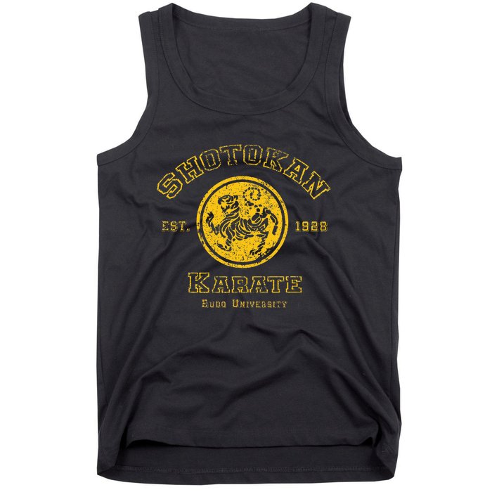 Shotokan Karate Budo University Martial Arts Tank Top