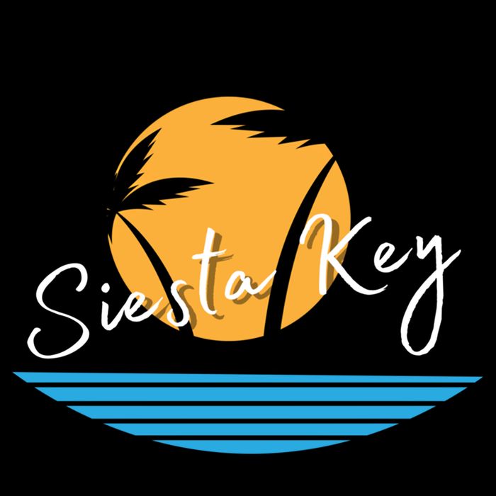 Siesta Key Beach Palm Tree Vacation Trip Matching Group Gift Backpack