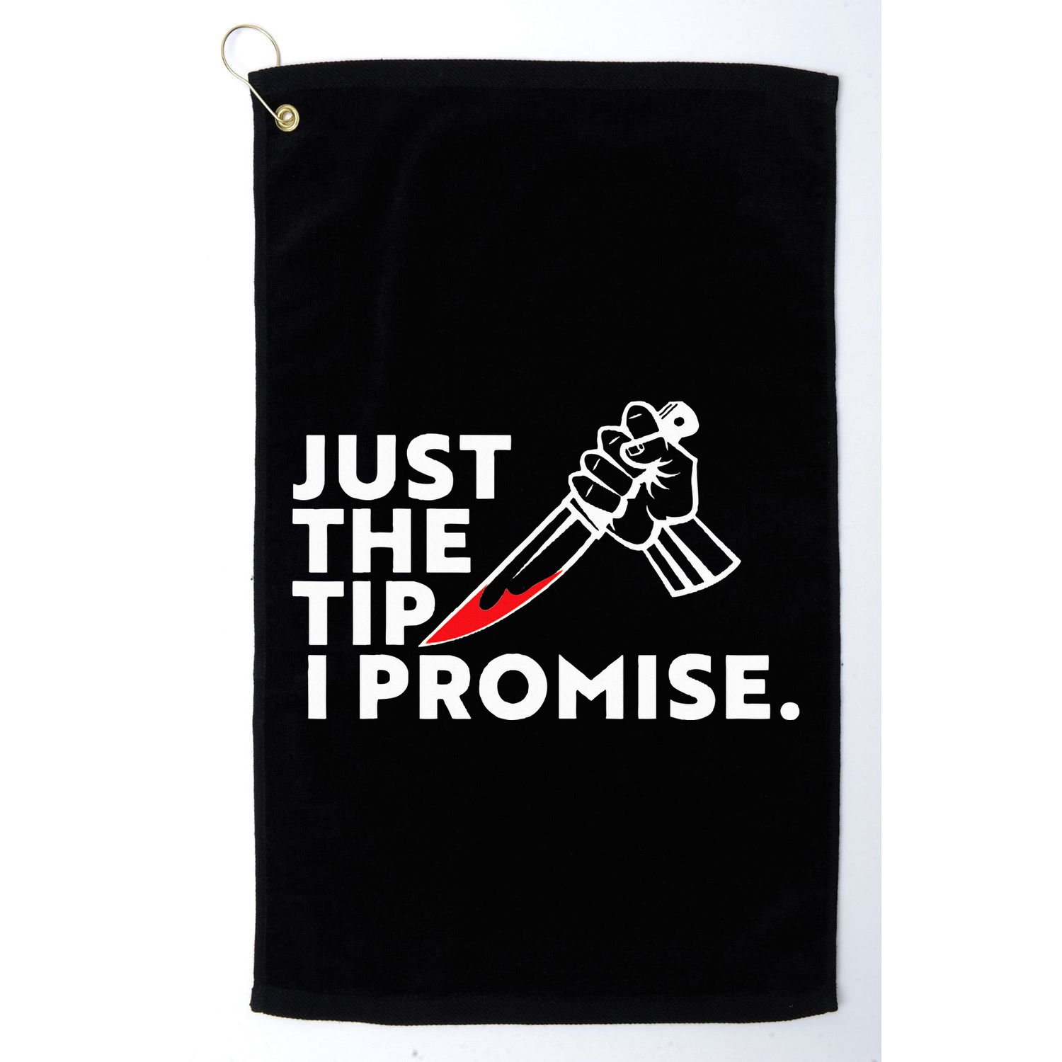 Serial Killer Costume Gift Golf Towel
