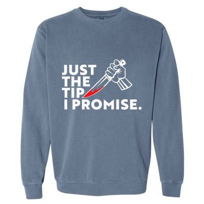 Serial Killer Costume Gift Garment-Dyed Sweatshirt