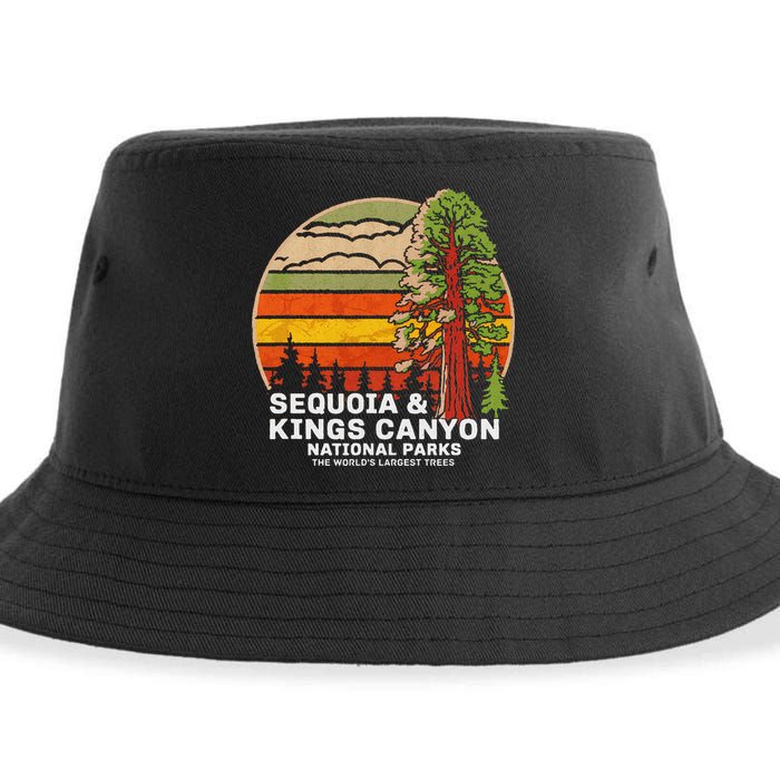 Sequoia Kings Canyon National Parks Sustainable Bucket Hat