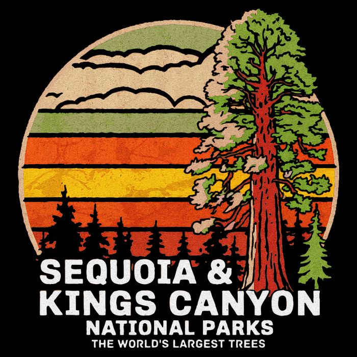 Sequoia Kings Canyon National Parks Sustainable Bucket Hat
