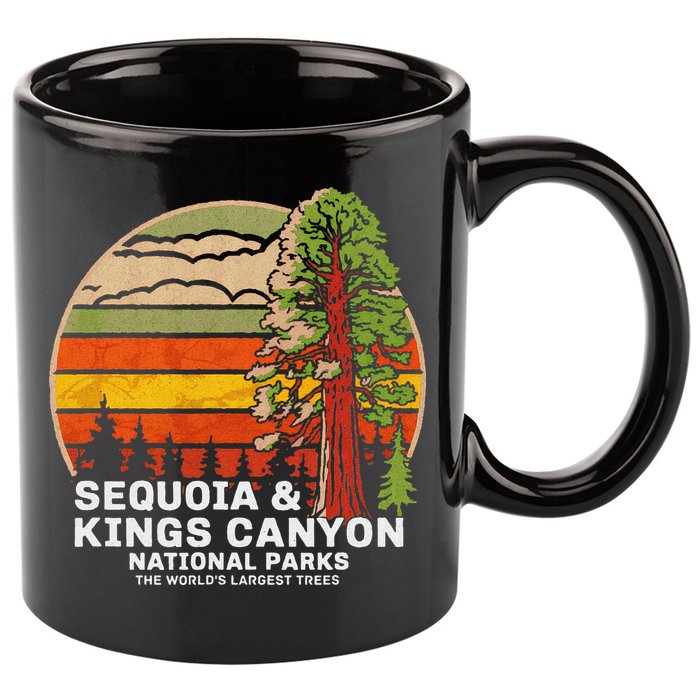 Sequoia Kings Canyon National Parks 11oz C Handle Ceramic Mug