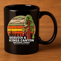 Sequoia Kings Canyon National Parks 11oz C Handle Ceramic Mug