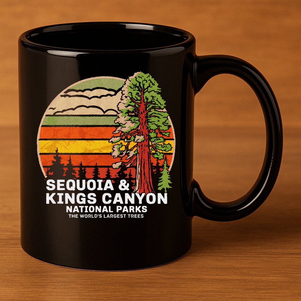 Sequoia Kings Canyon National Parks 11oz C Handle Ceramic Mug