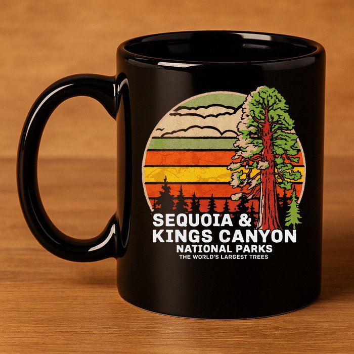Sequoia Kings Canyon National Parks 11oz C Handle Ceramic Mug