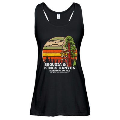 Sequoia Kings Canyon National Parks Ladies Essential Flowy Tank