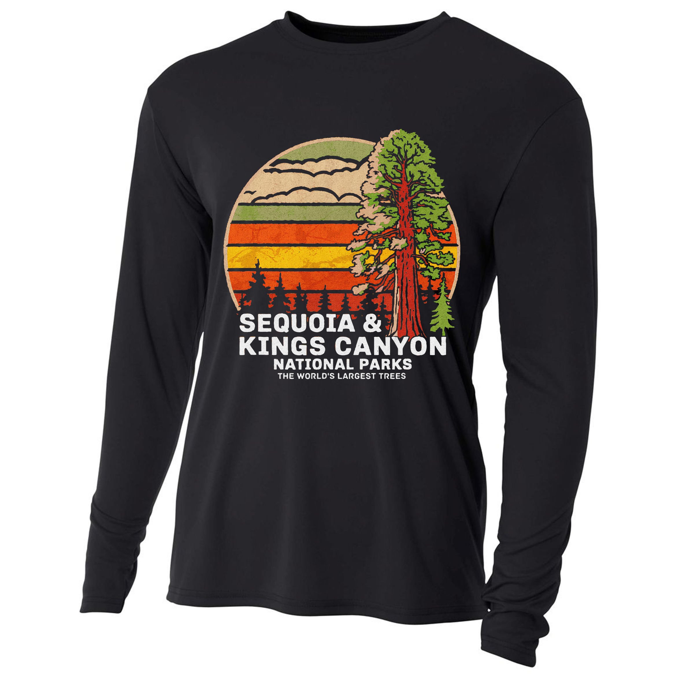 Sequoia Kings Canyon National Parks Cooling Performance Long Sleeve Crew