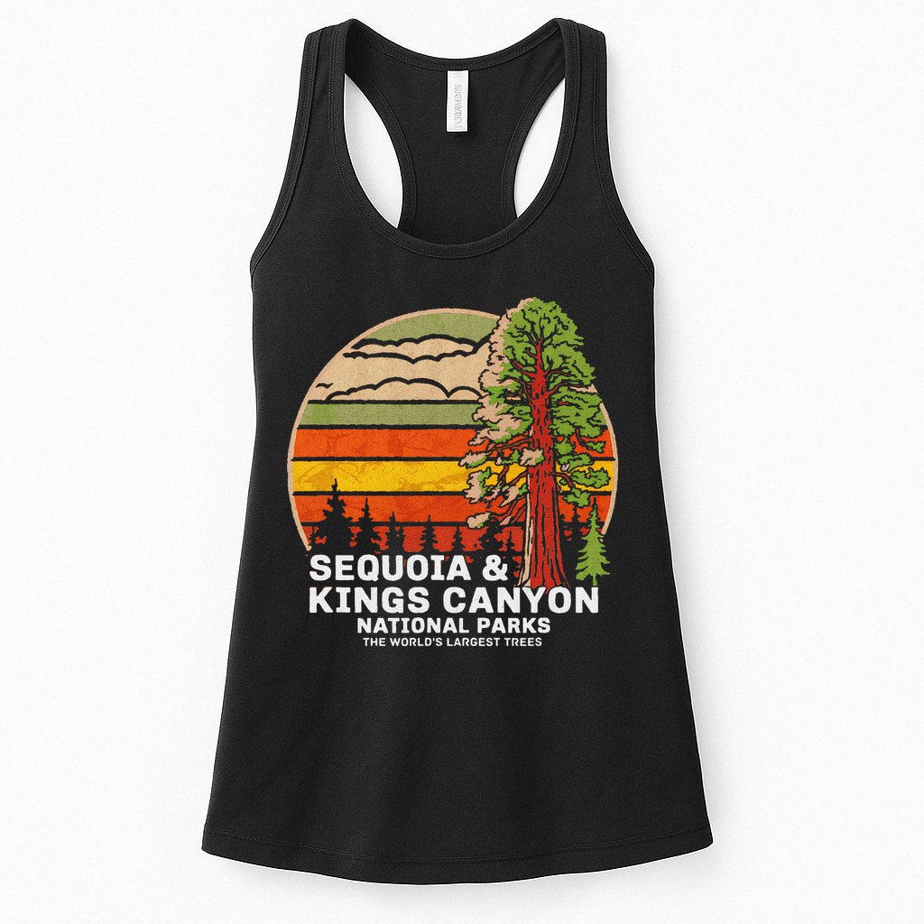 Sequoia Kings Canyon National Parks Womens Tank Top