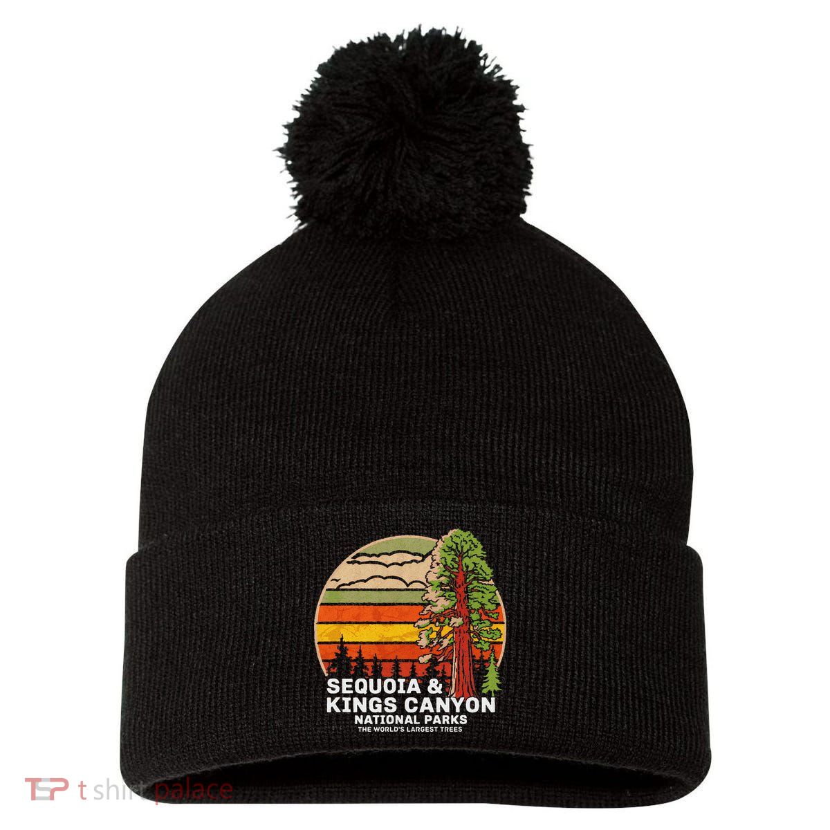 Sequoia Kings Canyon National Parks Pom Pom 12in Knit Beanie