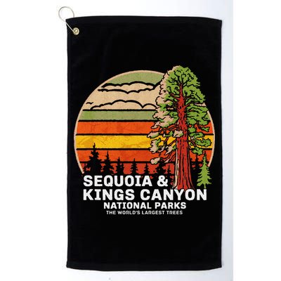 Sequoia Kings Canyon National Parks Golf Towel