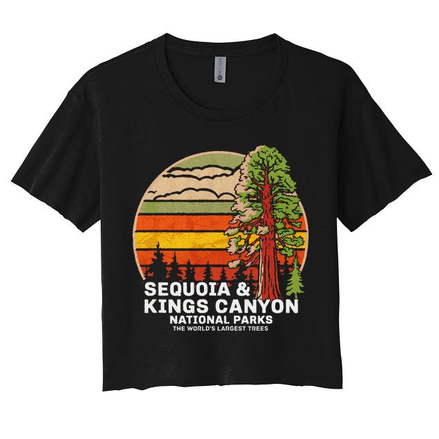 Sequoia Kings Canyon National Parks Crop Top