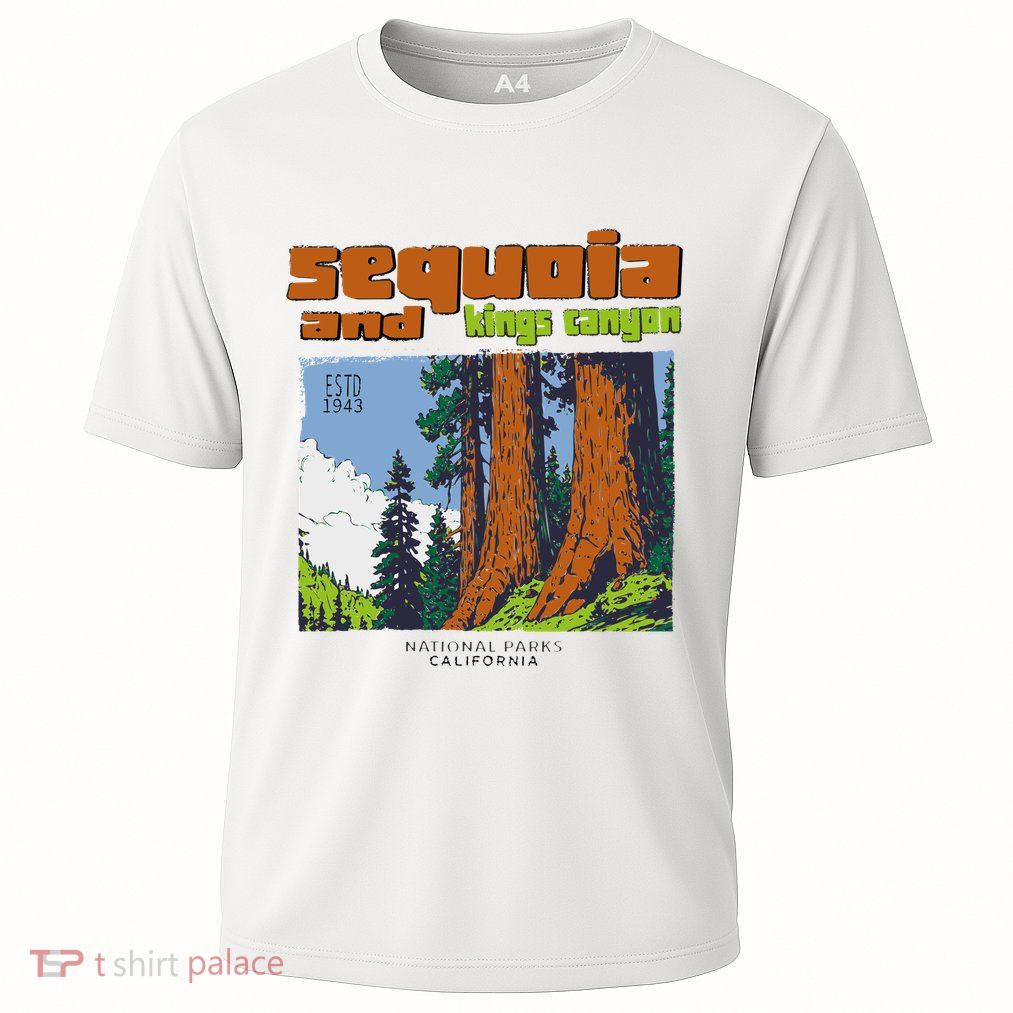 Sequoia Kings Canyon National Parks Vintage Performance Shirt