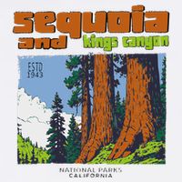 Sequoia Kings Canyon National Parks Vintage Sweatshirt