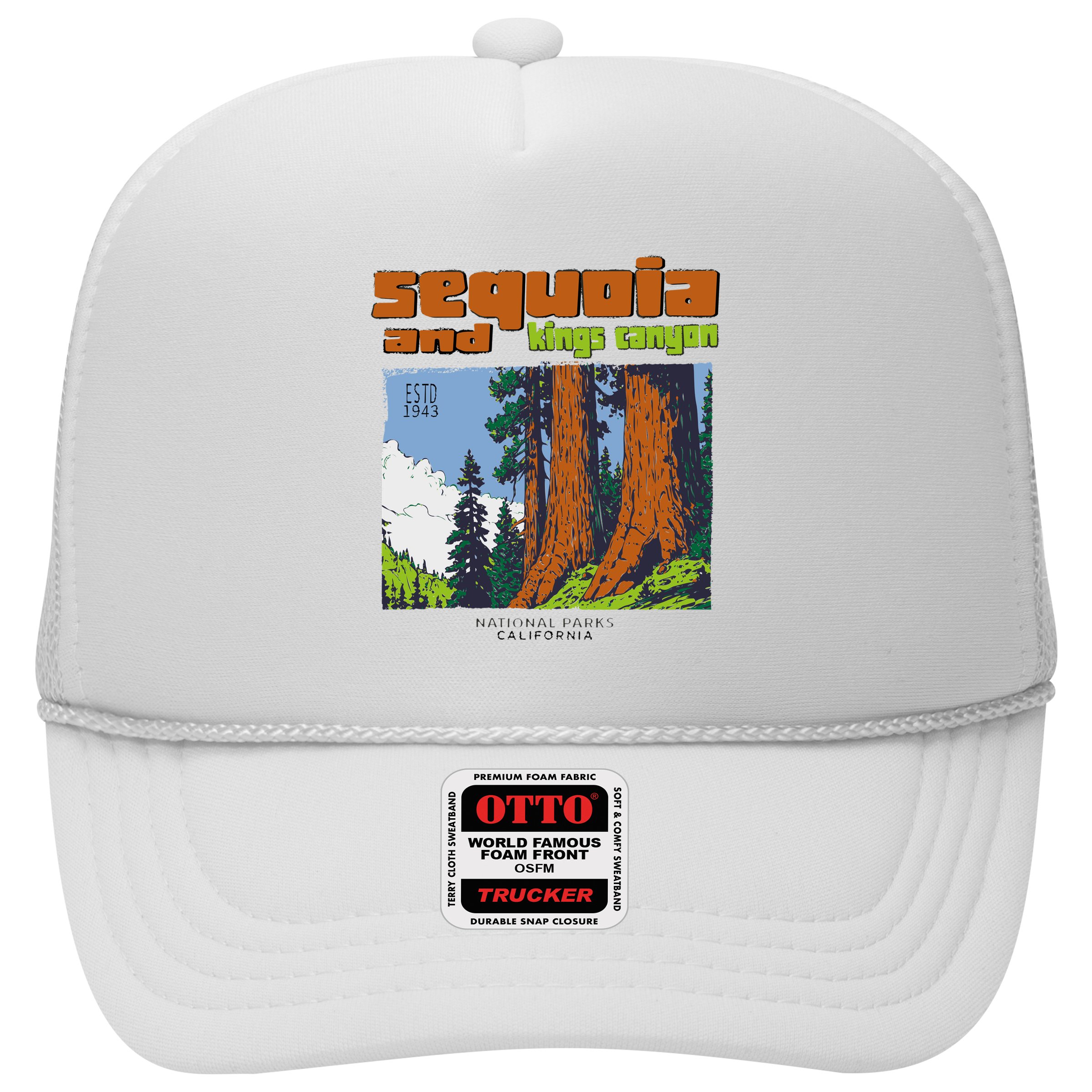 Sequoia Kings Canyon National Parks Vintage Hat