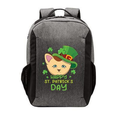 Shamrock Kawaii Cat Cute Cat Happy Saint Patrick Day Cute Gift Vector Backpack