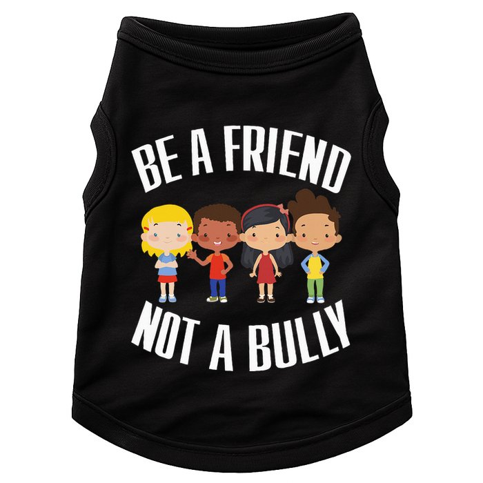 Spread Kindness Choose Friendship Over Bullying Doggie Tank