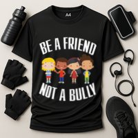 Spread Kindness Choose Friendship Over Bullying Cooling Performance Crew T-Shirt