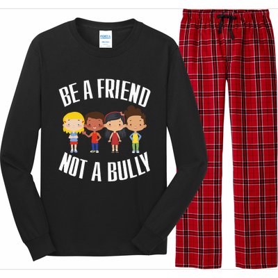 Spread Kindness Choose Friendship Over Bullying Long Sleeve Pajama Set