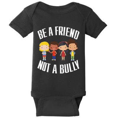 Spread Kindness Choose Friendship Over Bullying Baby Bodysuit