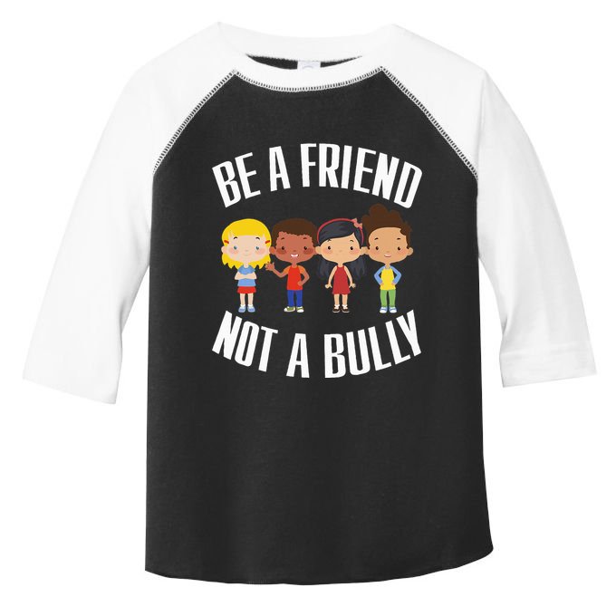 Spread Kindness Choose Friendship Over Bullying Toddler Fine Jersey T-Shirt
