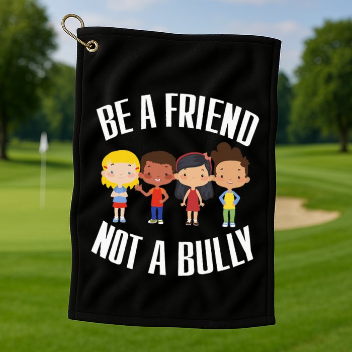 Spread Kindness Choose Friendship Over Bullying Golf Towel