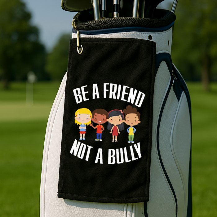 Spread Kindness Choose Friendship Over Bullying Golf Towel