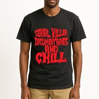 Serial Killer Documentaries And Chill Halloween Tall T-Shirt