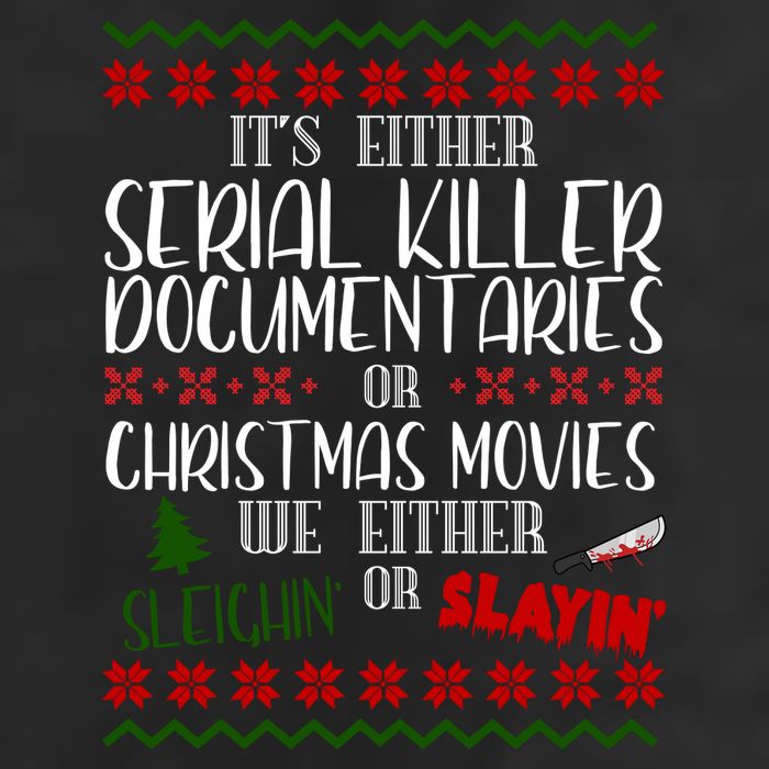 Serial Killer Document Christmas Movies Sleighin Or Slayin Ugly Adult Drive Performance Visor