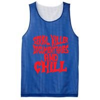 Serial Killer Documentaries And Chill Halloween Mesh Reversible Basketball Jersey Tank