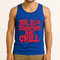 Serial Killer Documentaries And Chill Halloween Tank Top