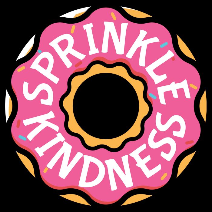 Sprinkle Kindness Donut Graphic Plus Size Shirt For Girl Boy Unisex Backpack