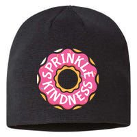 Sprinkle Kindness Donut Graphic Plus Size Shirt For Girl Boy Unisex Sustainable Beanie