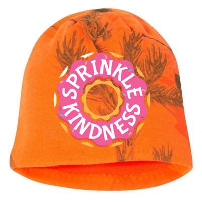 Sprinkle Kindness Donut Graphic Plus Size Shirt For Girl Boy Unisex Kati - Camo Knit Beanie