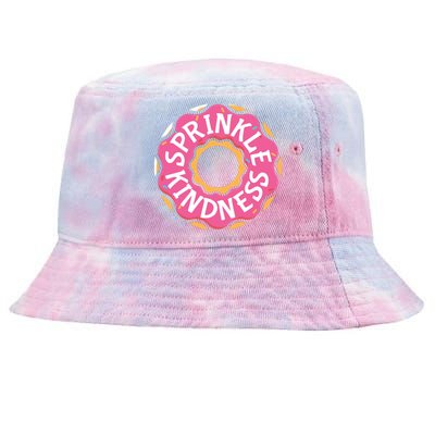 Sprinkle Kindness Donut Graphic Plus Size Shirt For Girl Boy Unisex Tie-Dyed Bucket Hat