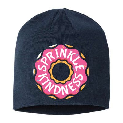 Sprinkle Kindness Donut Graphic Plus Size Shirt For Girl Boy Unisex Sustainable Beanie