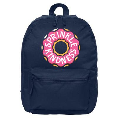 Sprinkle Kindness Donut Graphic Plus Size Shirt For Girl Boy Unisex 16 in Basic Backpack