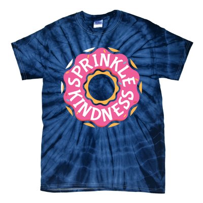 Sprinkle Kindness Donut Graphic Plus Size Shirt For Girl Boy Unisex Tie-Dye T-Shirt