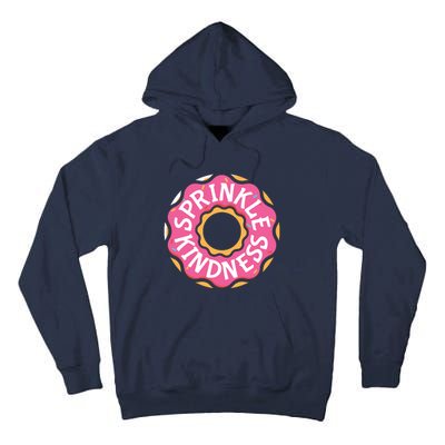 Sprinkle Kindness Donut Graphic Plus Size Shirt For Girl Boy Unisex Tall Hoodie