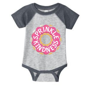 Sprinkle Kindness Donut Graphic Plus Size Shirt For Girl Boy Unisex Infant Baby Jersey Bodysuit