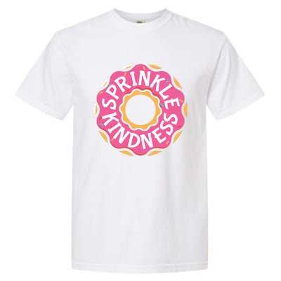 Sprinkle Kindness Donut Graphic Plus Size Shirt For Girl Boy Unisex Garment-Dyed Heavyweight T-Shirt